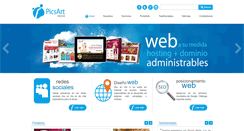 Desktop Screenshot of picsartmedia.com